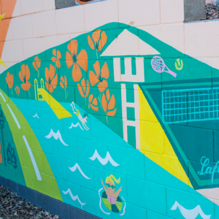 Harriet Plummer Outdoor Mural