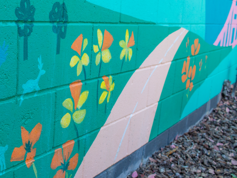 Harriet Plummer Outdoor Mural Harriet Plummer Outdoor Mural