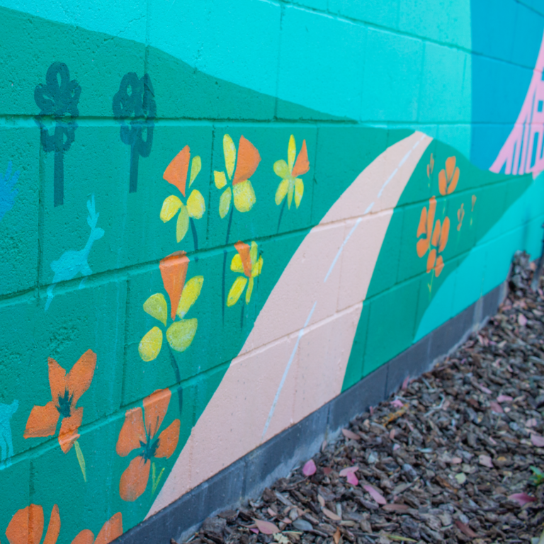 Harriet Plummer Outdoor Mural