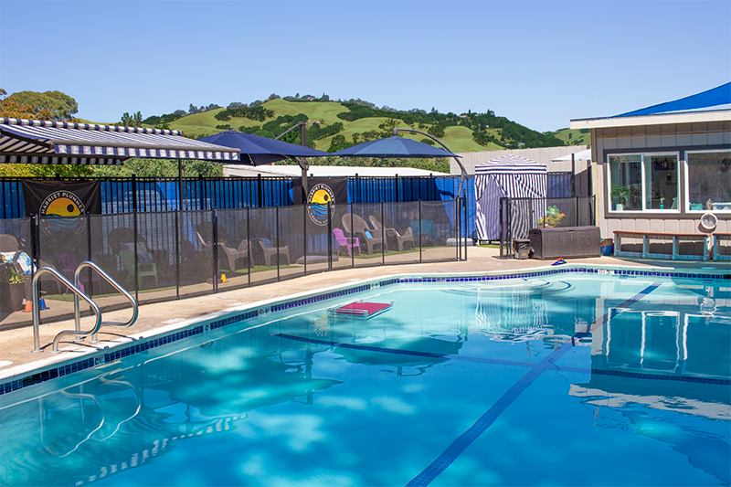 Harriet Plummer Facilities with Green Hills in Background